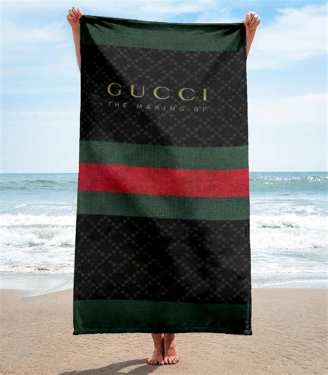 gucci beach towel replica|buy gucci towels online.